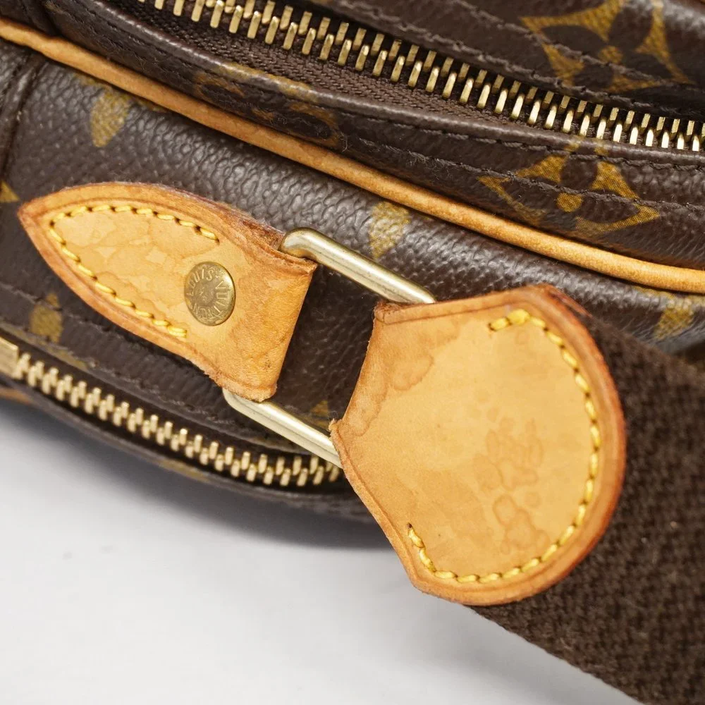 Louis Vuitton Monogram Canvas Crossbody Bag in Brown and Tan